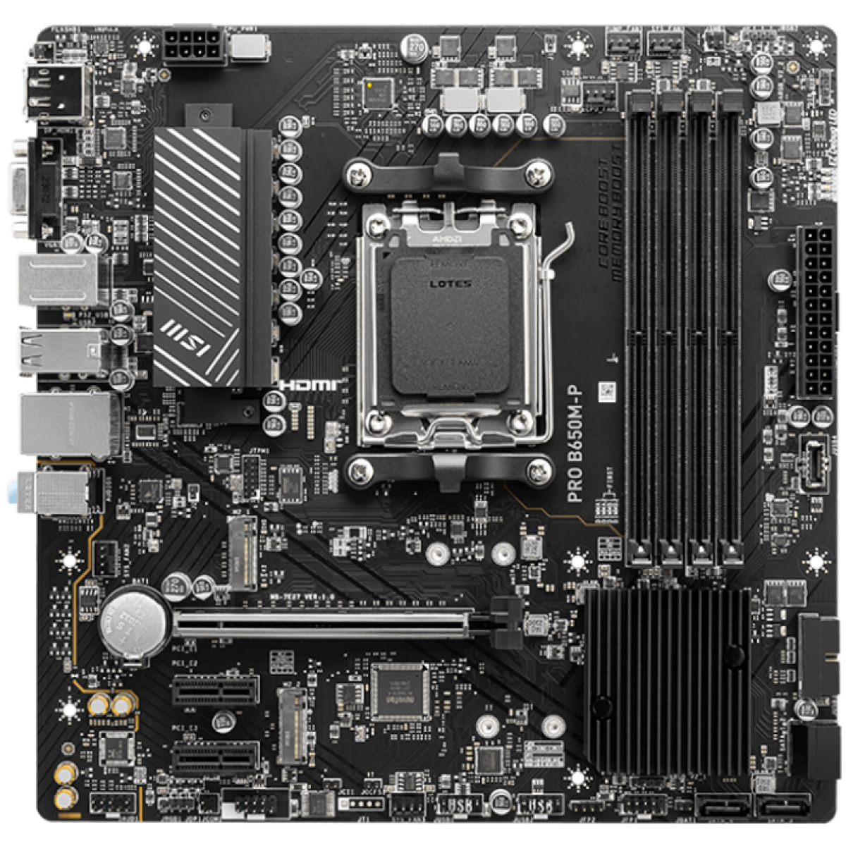 Pro B650M-P, AMD B650 Mainboard - Sockel AM5